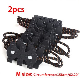 Auto Truck SUV Winter Rijden Sneeuw Band Band Anti-slip Emergency Ketting 1 Paar Anti-slip Ketting