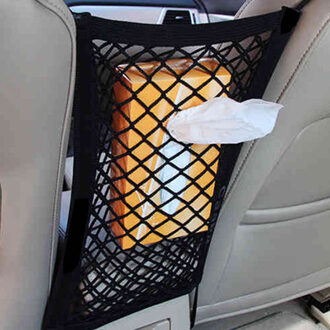 Auto Trunk Bag Organiz Te Ontvangen Winkel Inhoud Storage Netwerk Case Elastische Mesh Netto Zak Organizer Tussen Opslag Houder Pocket