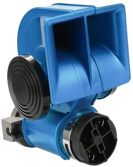 Auto Twin Dual Tone Compact Air Loud Horn 12V 150dB Compressor Truck Auto Bus Van