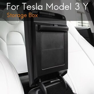 Auto Type Voor Tesla Model 3 Model Y Middenconsole Organizer Armsteun Opbergdoos Model 3 Opbergdoos