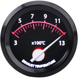 Auto Uitlaat Temp Gauge 300-1300 Celsius 12V 52Mm 2Inch Universal Exhaust Gas Temp Gauge Ext temp Meter Egt Met Sensor