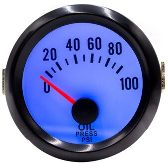 Auto Universele 52 Mm Bar Led Licht Druk Turbo Boost Gauge Meter Dc Olie Temp Andwater Temperatuurmeter 12