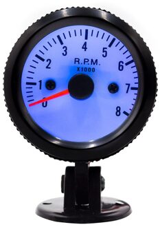 Auto Universele 52 Mm Bar Led Licht Druk Turbo Boost Gauge Meter Dc Olie Temp Andwater Temperatuurmeter 12