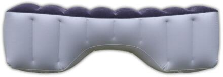 Auto Universele Achterbank Voet Pad Opblaasbare Bed Achter Kussen Pad Kussen Verdikte PVC Ademend Massaal Voor Auto Reizen Campin Grijs