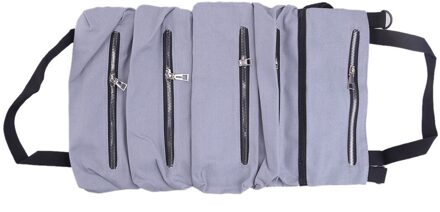 Auto Universele Grijs Multi-Purpose Tool Roll Up Opbergtas Wrench Organizer Seat Opknoping Pouch