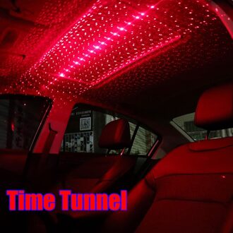 Auto Usb Ster Plafond Licht Hemel Projectie Lamp Night Lights Romantische Sfeer