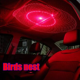 Auto Usb Ster Plafond Licht Hemel Projectie Lamp Night Lights Romantische Sfeer