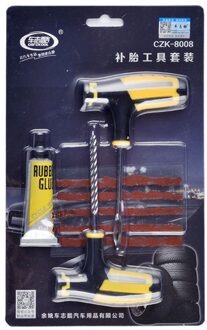 Auto Vacuüm Band Reparatie Tools Auto Bandenreparatiesets Strip Snelle Lijm Vloeibare Professionele Draagbare Compact