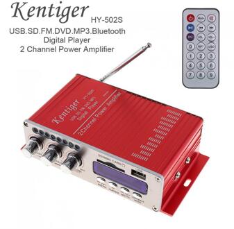 Auto Versterkers 2CH Hi-Fi Digitale Audio Speler Auto Versterker Fm Radio Stereo Speler Ondersteuning Sd/Usb/MP3/dvd Ingang