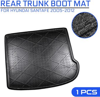 Auto Vloer Mat Kofferbak Anti-Modder Cover Tapijt Voor Hyundai Santafe 2005 2006 2007