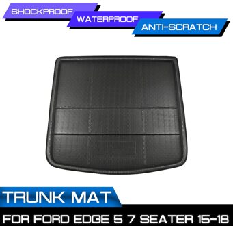 Auto Vloermat Tapijt Kofferbak Anti-Modder Cover Voor Ford Edge 5/7 Zits