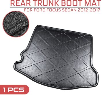 Auto Vloermat Tapijt Kofferbak Anti-Modder Cover Voor Ford Focus Sedan