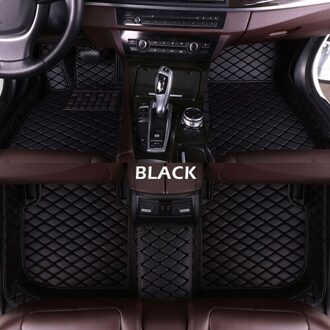 Auto Vloermatten Voor Mazda CX-5 Custom Auto Voet Pads Automobiel zwart