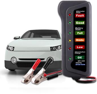 Auto Voertuig Batterij Tester Automotive Opladen Zwengelen Analyzer Diagnostic Tool