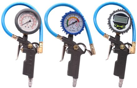 Auto Voertuig Lcd Digitale 0-220PSI Air Bandenspanning Truck Inflator Gauge Dial Meter Tester Manometer Meetinstrument olie- Immersion type