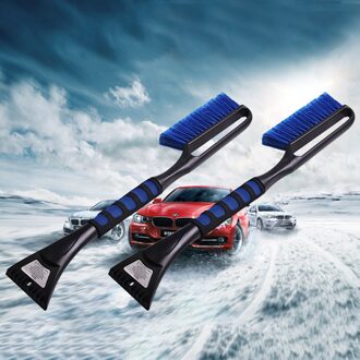 Auto Voertuig Sneeuw Ijskrabber Sneeuw Borstel Schop Removal Brush Winter 2 Pc Winter Sneeuw Schop Ijs Schop Multi- functie Sneeuw Schop