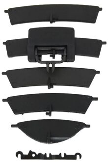 Auto Voor A/C Air Vent Outlet Tab Clip Reparatie Kit Voor Mercedes Benz Ml Gl Klasse ML300 GL450 w164 zwart