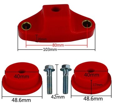 Auto Voor En Achter Versnellingspook Stabilizer Bus Kit Auto Versnellingspook Bus Voor Subaru Impreza Wrx Brz Forester 5 Speed