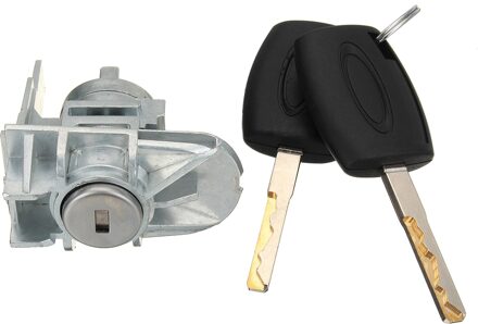 Auto Voordeur Slot Cilinder Vervanging Met 2 Sleutel Voor Ford Focus Voor C-Max Voor S- max 1552849