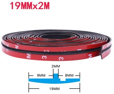 Auto Voorruit Dak Bescherming Sticker Rubberen Afdichting Strips Voor Ford Focus 2 Mk2 3 Mk3 Mk1 Fiesta Ranger Mondeo Mk4 fusion Kuga 19MM