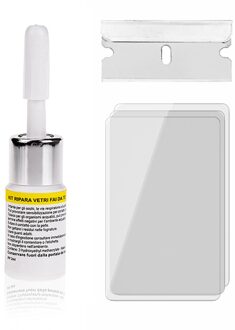 Auto Voorruit Diy Autoruit Reparatie Tools Vensterglas Curing Lijm Auto Glas Kras Crack Herstellen Z4 wit