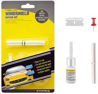 Auto Voorruit Reparatie Kit Auto Glas Crack Reparatie Tools Met Reparatie Hars