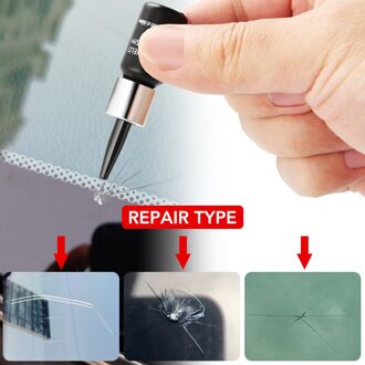 Auto Voorruit Reparatie Tool Diy Autoruit Reparatie Tools Vensterglas Curing Lijm Auto Glas Kras Crack Herstellen Venster Reparatie