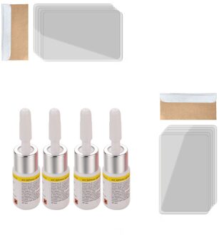 Auto Voorruit Reparatie Tool Diy Venster Reparatie Tool Automotive Glas Nano Reparatie Vloeistof Auto Vensterglas Crack Chip Repai Tool kit wit