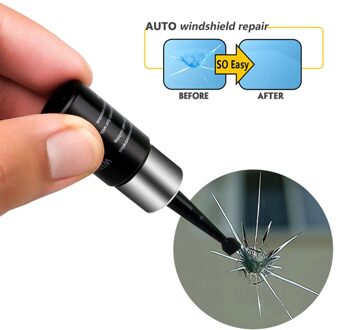 Auto Voorruit Reparatie Tool Diy Venster Reparatie Tools Voorruit Glas Kras Crack Herstellen Venster Scherm Hars + Blade