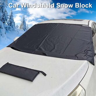 Auto Voorruit Sneeuw Anti-Vorst En Waterdicht Cover Zon Blokkeren Auto Protector Cover Past Voor De Meeste Voertuigen