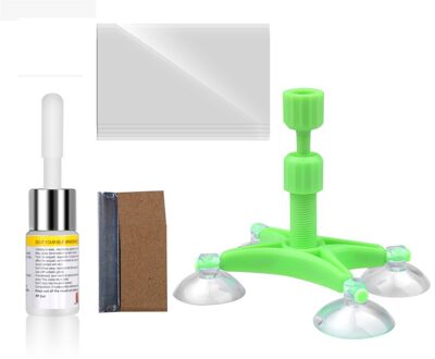 Auto Voorruit Vulstoffen Lijmen Reparatie Kits DIY Auto Voorruit Moet Crack Verwijder Gereedschap Vensterglas Care Set Hars Voor Thuis Auto rood