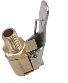 Auto Vrachtwagen Band Band Inflator Valve Luchtpomp Clip Mondstuk Metalen Adapter Connector Детали Экстерьера Klepstelen & Caps