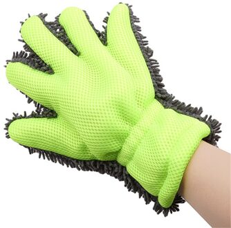Auto Washandjes Handschoen Mitt Zachte Mesh Rug Geen Kras Ultrafijne Vezels Chenille Microfiber Voor Auto Wassen En Schoonmaken