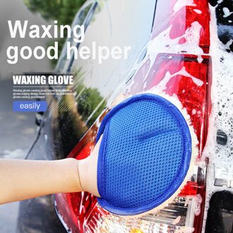 Auto Wassen Schone Spons Borstel Glasreiniger Blue Wave Wasstraat Driehoek Sep28
