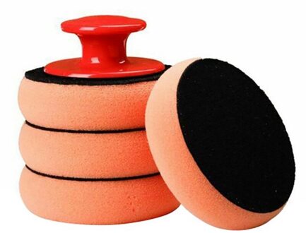 Auto Wax 5 Stuk Set Van Auto Polish Spons Duurzaam Dual-Gebruik Auto Wassen Polijsten Pad Manual Home schoonmaken Tool