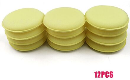 Auto Wax Polijsten Foam Spons Soft Wax Gele Spons Kussen Waxen Handdoek Spons Borstel Super Tiny Spons Auto Verf Mainte