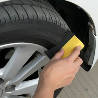 Auto Wax Polijsten Spons Handvat High Density Foam Spons Auto Detailing Applicator Pad Beste Voor Waxen En Polijsten # BL4