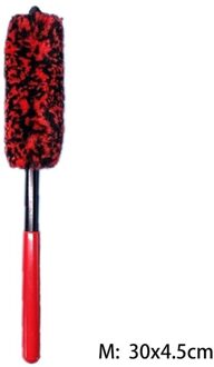 Auto Wiel Hub Reinigingsborstel Flexibele Lange Handvat Premium Wol Auto Velg Borstels Soft Fiber Car Tire Cleaning borstel Gereedschap
