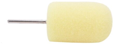 Auto Wiel Polijsten Spons Gebruikt Voor Elektrische Boor 3Inch/4Inch Polijsten Bal Polijsten Kegel Auto Hub Buffing spons geel