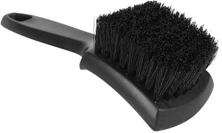 Auto Wiel Velg Scrub Borstel Auto Detaillering Borstel Wassen Cleaning Tool Speciale Pp Zijde Borstel Auto Accessoires Zwart 21x6.5x5cm