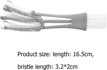 Auto Wiel Velg Scrub Borstel Auto Detaillering Borstel Wassen Cleaning Tool Speciale Pp Zijde Borstel Auto Accessoires Zwart Grijs