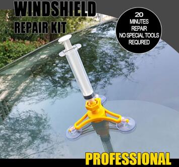Auto Window Glas Kras Reparatie Tool Kit Voorkomen De Schade Van Verspreiden Voorruit Crack Reparatie Vloeistof Voorruit Reparatie