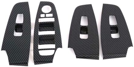 Auto Window Verstelbare Schakelaar Knoppen Frame Cover Trim Voor Kia Seltos