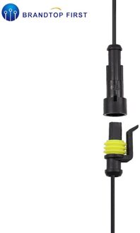 Auto Wire Connector 1 2 3 4 5 6 Manier 1P 2P 3P 4P 5P auto Connector Mannelijke & Vrouwelijke Waterdichte Elektrische Connector Plug Met Kabel 1P zwart