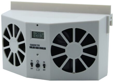 Auto Zonne-energie Ventilator Auto Ventilator Dual-Mode Voeding High-Power Auto Kieuwen Koeler Voor auto Verse wit