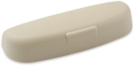 Auto Zonnebril Case Houder Opbergdoos Voor Chevrolet Cruze Captiva Matiz Trax Aveo Sonic Lova Sail Equinox Impala Activ Beige