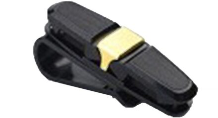 Auto Zonnebril Frame Carbon Fiber Bill Bril Clip Multifunctionele Abs Auto Creatieve Oog Doos Card Clip nee.4