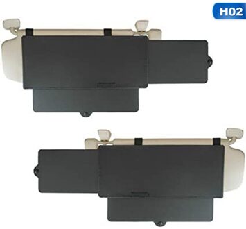 Auto Zonneklep Extender Anti-Glare Zon Blocker Auto Window Zonnescherm Uv Stralen Blocker Universele Voor Auto Zonneklep auto Accessoires H02