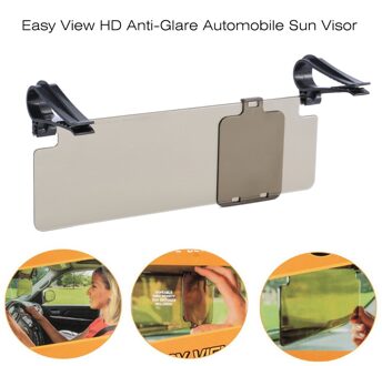 Auto Zonneklep Goggles Voor Driver Dag Nacht Voor Uv Blocker Anti-Dazzle Spiegel Auto Clear View Dazzling Bril