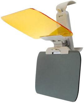 Auto Zonneklep HD Anti Zonlicht Dazzling Goggle Dag Nachtzicht Rijden Spiegel UV Fold Flip Down Clear View